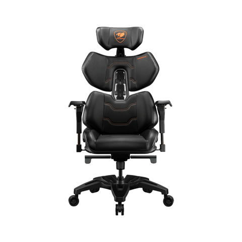 Cougar Gaming Chair Fully Customizable Design, Hyper-Dura leatherette, PAFRP - Black