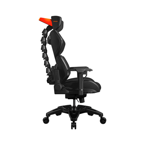 Cougar Gaming Chair Fully Customizable Design, Hyper-Dura leatherette, PAFRP - Black