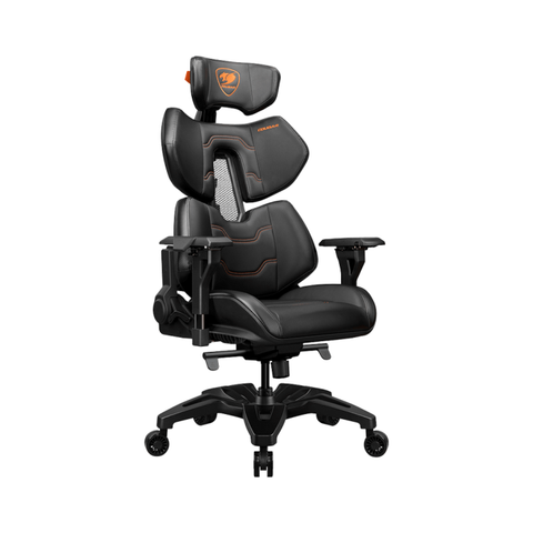 Cougar Gaming Chair Fully Customizable Design, Hyper-Dura leatherette, PAFRP - Black