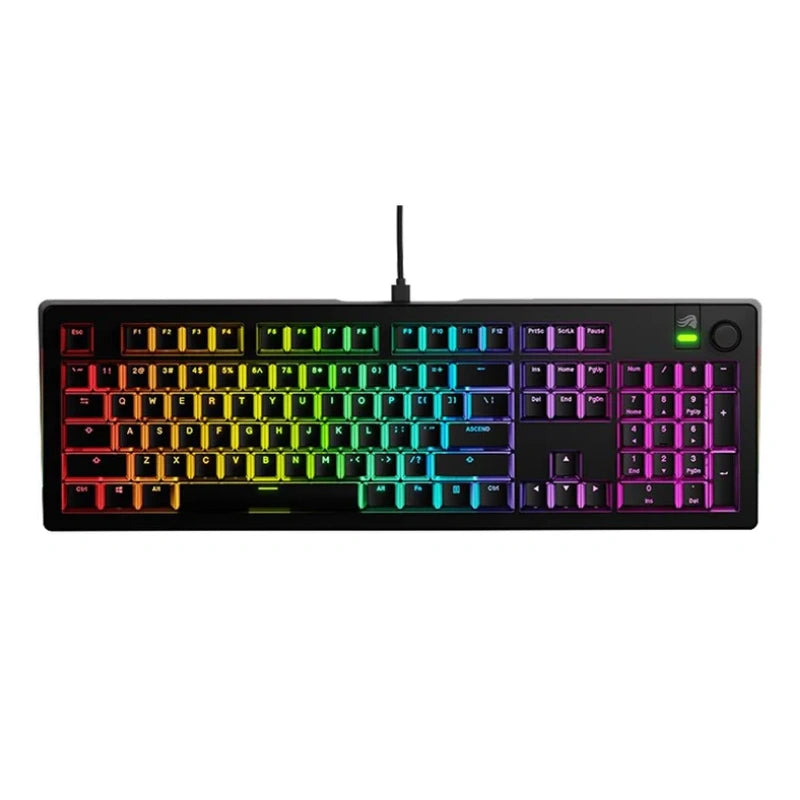 Glorious GMMK 3 100% Prebuilt Wired Mechanical Gaming Keyboard - Black (US Layout)