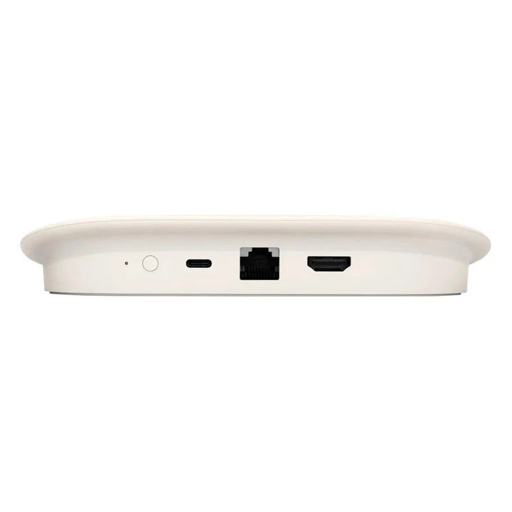 Google TV Streamer 4K HDR with 32GB Storage, Dolby Vision, Smart Home Control & Voice Remote - Porcelain