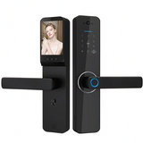 Gopeta C13Pro, TUYA Wi-Fi Smart Lock with Camera and Screen for Wooden Doors, Fingerprint, RFID & App Control