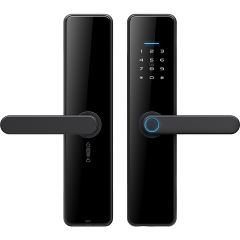 Gopeta C91 Pro, Smart Lock for Wooden Doors with TTLock App, Fingerprint, RFID & Passcode Access