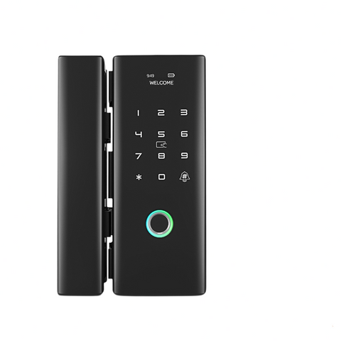 Gopeta, High-Security TTLock Smart Glass Door Lock for Frameless Glass Doors, Fingerprint, App & Passcode