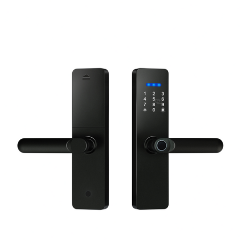 Gopeta N003, TUYA Wi-Fi Smart Lock for Wooden Doors with Fingerprint, RFID & Passcode