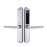 Gopeta, TTLock IP65 Smart Lock for Aluminum Doors with Fingerprint, Card & Wi-Fi App Control