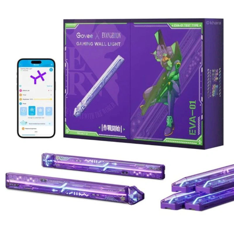 Govee Cyborg Cube Gaming Wall Light 6+2EVA CO-Branding - H6063281