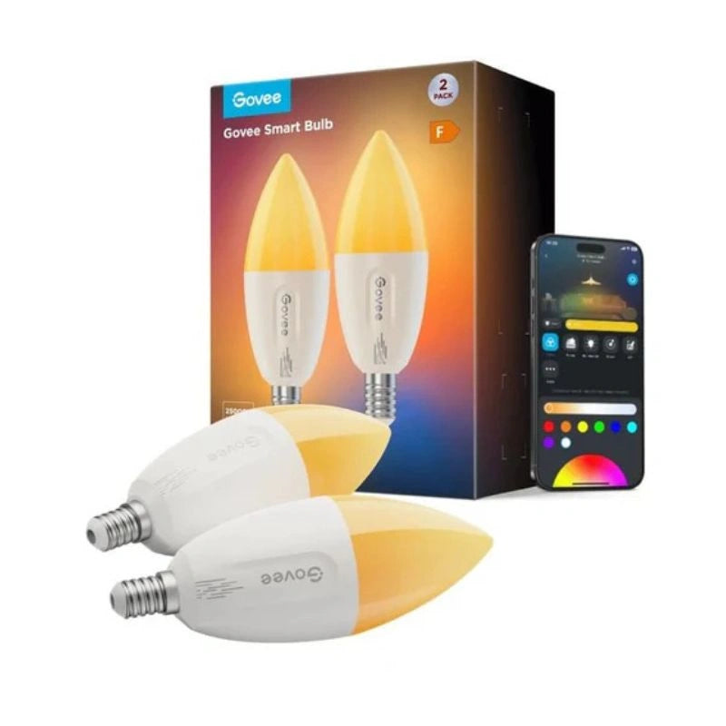 Govee RGBWW Smart LED Bulb (2Packs) E14 - B600CCC1