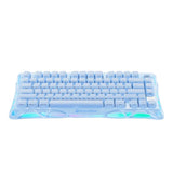 GravaStar Mercury K1 75% Wireless Mechanical Gaming Keyboard_Special Edition - Ice Blue