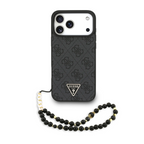Guess, MagSafe 4G PU Leather Case With Small 4G Logo & Lanyard, iphone 17 Pro Max