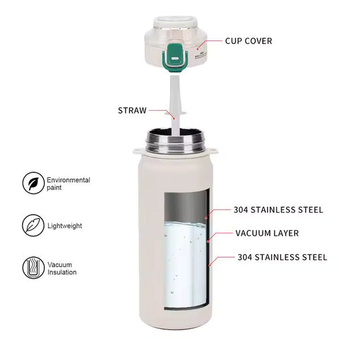 D.kadi7055 Vaccum Bottle 650ML