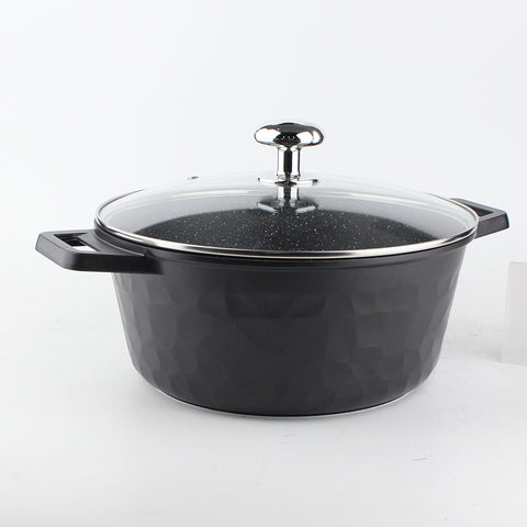 OSFE Granite Cookware Set 12 pcs - Black