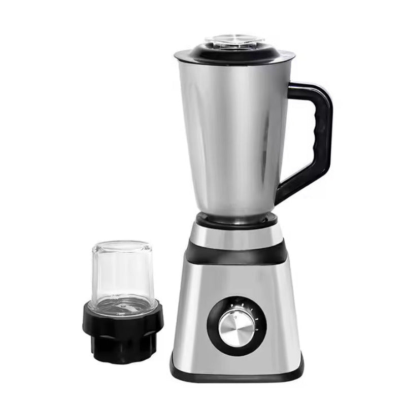 PURE 2-in-1 Stainless Steel Blender with Grinder Attachment – 1 L, 400 W
