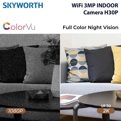 Skyworth WiFi 3MP IN Cam H30P