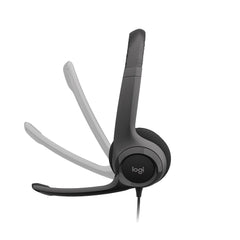 سماعة رأس USB H390 من Logitech - باللون الأسود