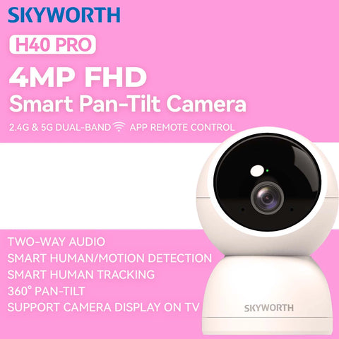 Skyworth 5G WiFi 4MP IN Cam H40 Pro