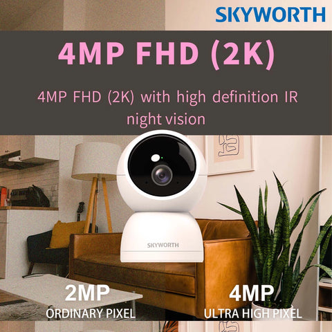 Skyworth 5G WiFi 4MP IN Cam H40 Pro