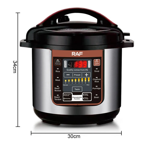 RAF Electric Pressure Cooker - 12 L - 1600 W