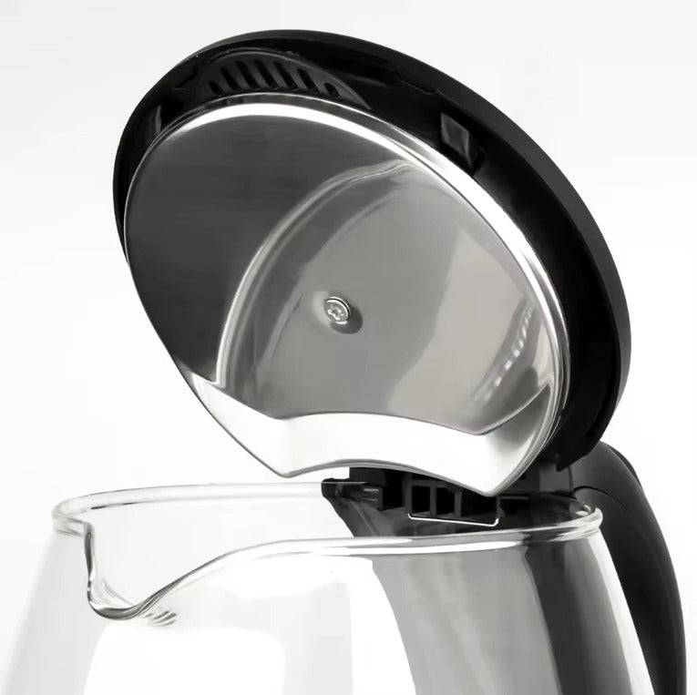 PURE Borosilicate Glass Electric Kettle with Auto Shut-Off – 1.8 L, 1500 W