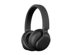سماعة رأس بلوتوث ANC هجينة من SIA H501BT PRO باللون الأسود 