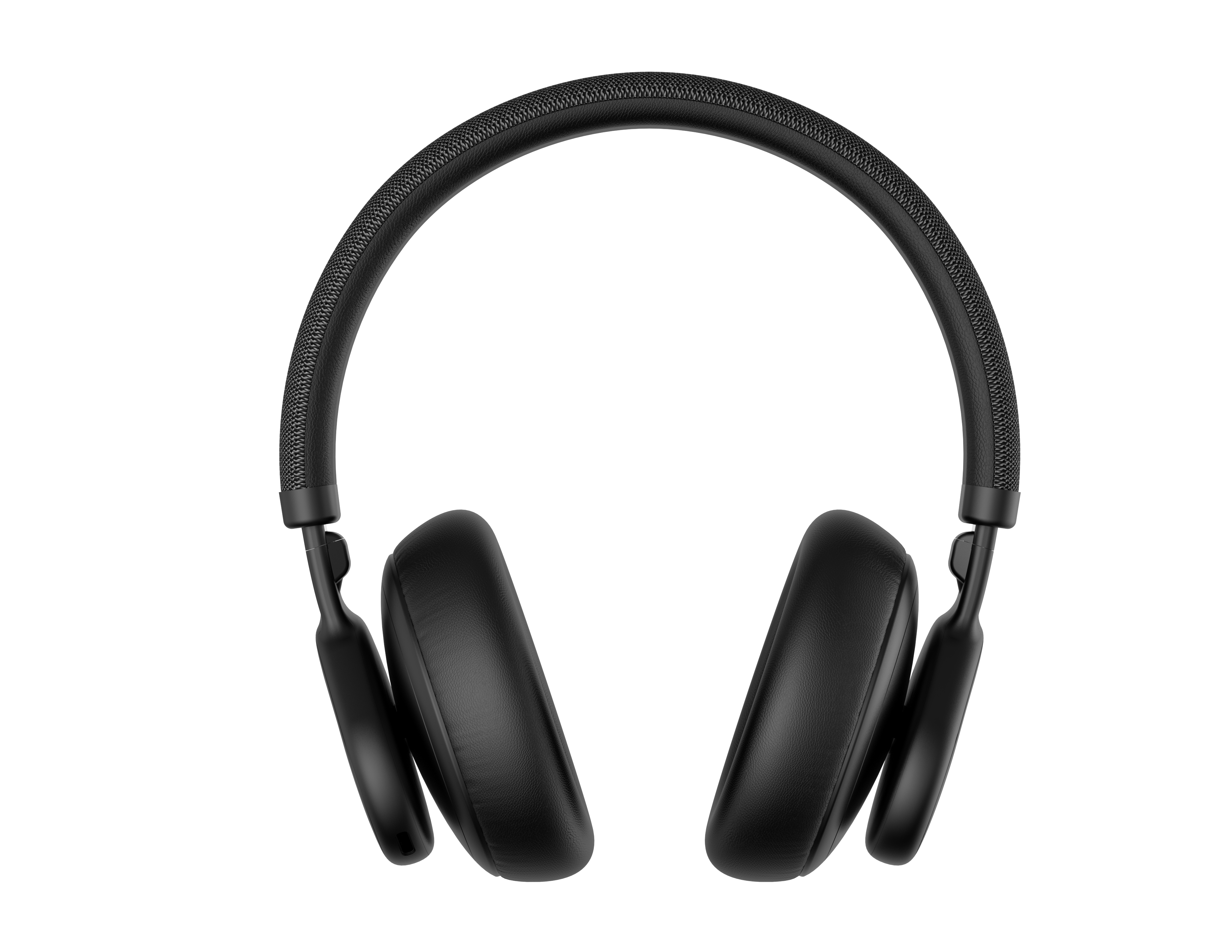 سماعة رأس بلوتوث ANC هجينة من SIA H501BT PRO باللون الأسود 