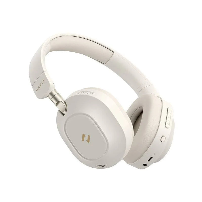 سماعة هافيت بلوتوث H668BT بيج 