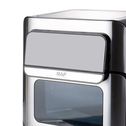 RAF 12L Digital Air Fryer Oven with Rotisserie, 1800W Power, Touchscreen Control & 360° Hot Air Circulation – R.5152