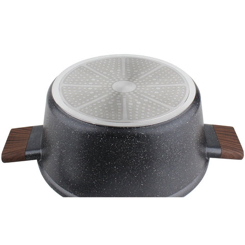 OSFE Marble Cookware Set 12 pcs - Black