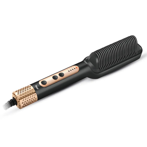 RAF 1000W Professional 4-in-1 Hot Air Brush Hair Styler with Adjustable Temperatures and Ceramic Coating