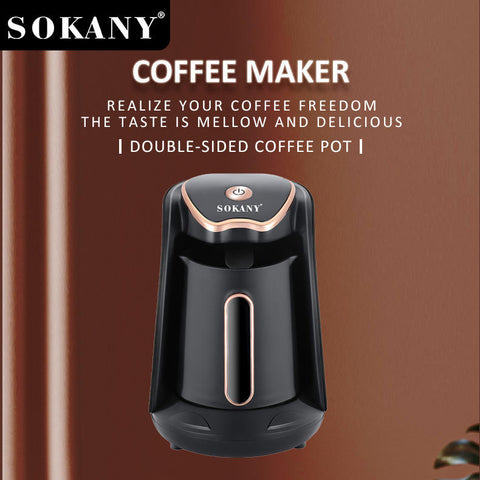 SOKANY Electric Turkish Coffee Maker 600W, 250ml - SK-04008