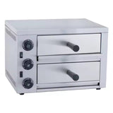 KKF, Double Tray Stainless Steel Electric Pizza Oven