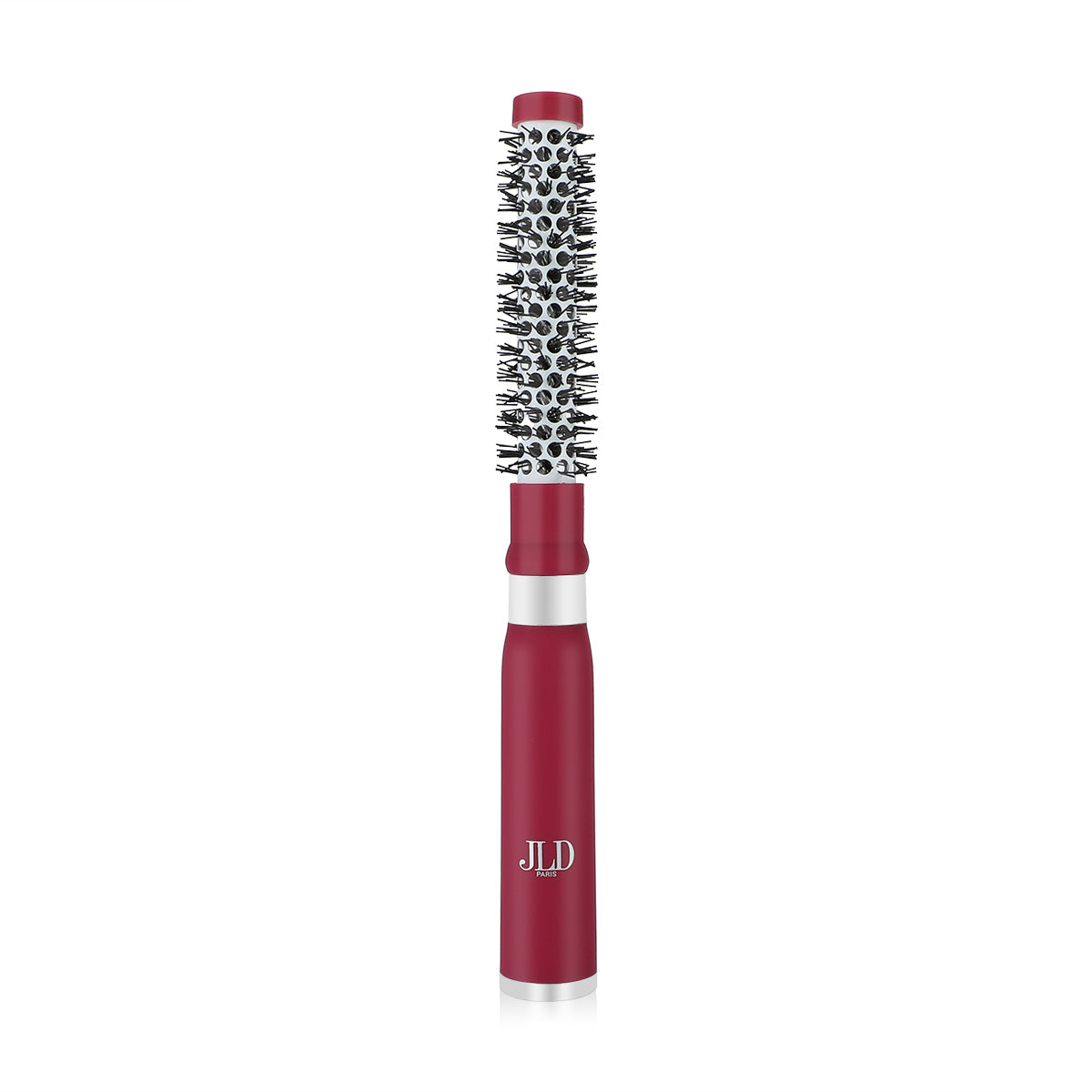 JLD Paris 15390, Ceramic Blow Drying Brush for Short & Fringe Hair, Heat-Even Styling Brush