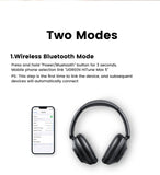 UGREEN HP202, HiTune Max5 Hybrid Active Noise-Cancelling Headphones - Black