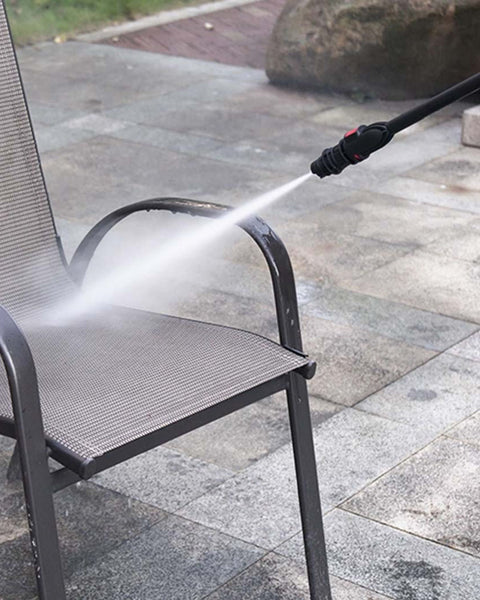 Hoover, Pressure Washer 140-Bar, 2200W with 7 Accessories & Wheeled Design