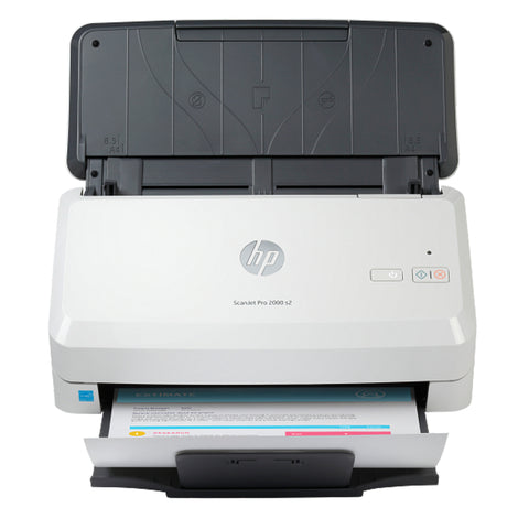 HP scanner on a white background