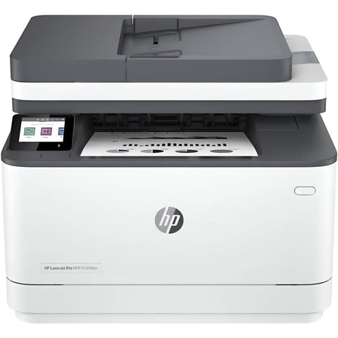 HP printer on a white background