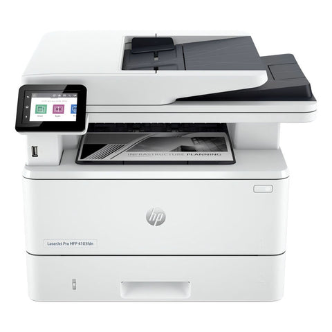 HP printer on a white background