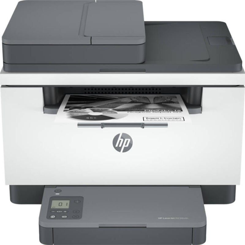 HP printer on a white background