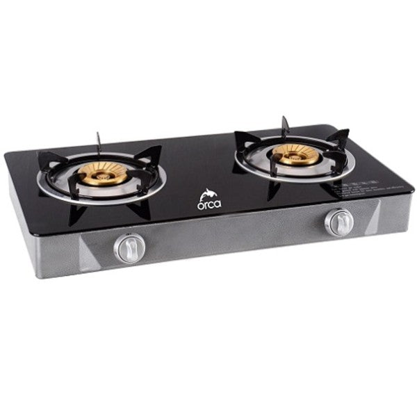 Orca Tabletop Glass Panel Gas Burner - HT-G-3205