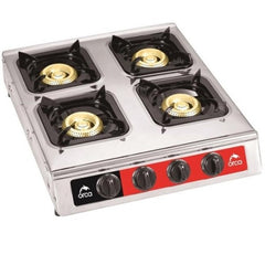 Orca Tabletop 4 Burners Stainless Steel Gas Burner - HT-G-4080