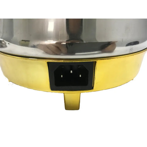 Electric 360° Samovar Tea Maker with Ceramic Pot - 1350 W - Yellow