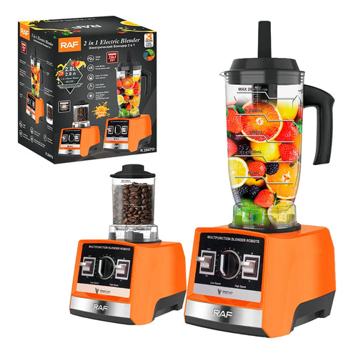 RAF 2-in-1 Portable Blender & Citrus Fruit Juicer Cup - 1000 ml