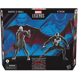 Hasbro F3466, Marvel Legends Series 60th Anniversary, Knull and Venom, 2-Pack
