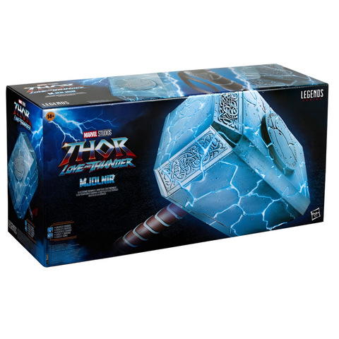 Hasbro F3560, Marvel Legends Series Thor Mjolnir Electronic Roleplay Hammer