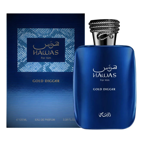 Rasasi Hawas Gold Digger EDP For Him - 100 Ml