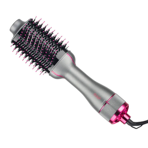 RAF 3-in-1 Hot Air Brush Hair Dryer Comb with Ceramic Coating, Adjustable Temperature, and 360° Swivel Cord – 1200W