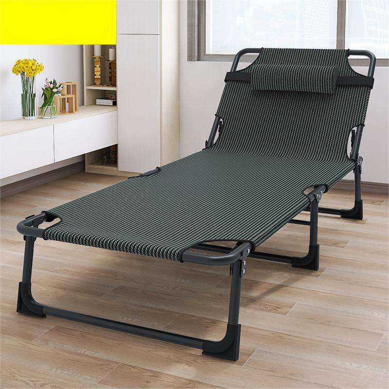 Heavy Duty Foldable Camping Bed 190 x 72 x 28 cm, with 150Kg Load Capacity