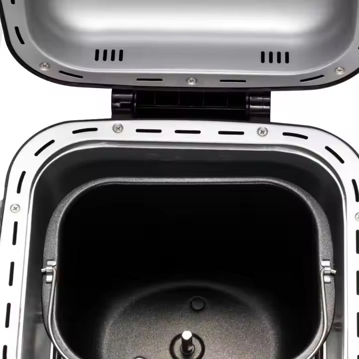 RAF, Smart Bread Maker with LCD Display, Multi Capacity Baking, Non-Stick Pan & Timer Function - 600W