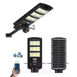 KKF 2-in-1 Solar Street Light 450W with 4G & 4K AI Security Camera, Night Vision, Motion Sensor, Mobile App & Remote Control for Outdoor Surveillance