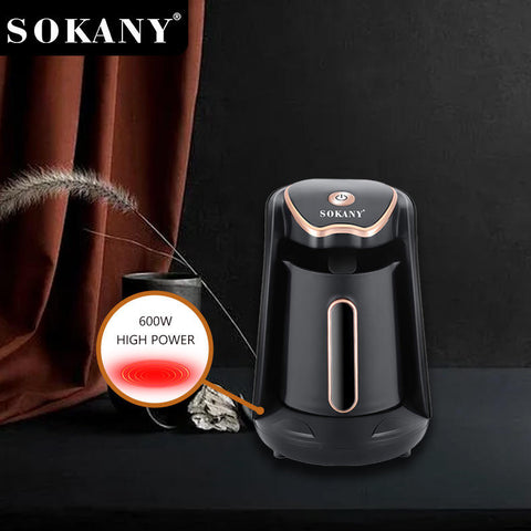 SOKANY Electric Turkish Coffee Maker 600W, 250ml - SK-04008